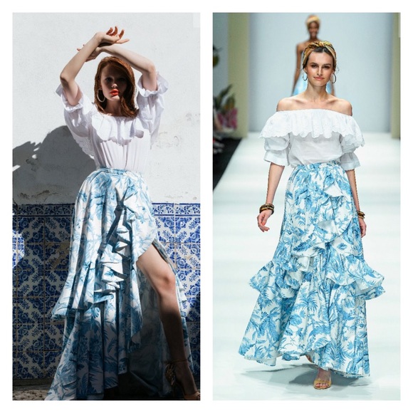 Lena Hoschek Tops - Lena Hoschek Arriba blouse pineapple blouse XS NWT